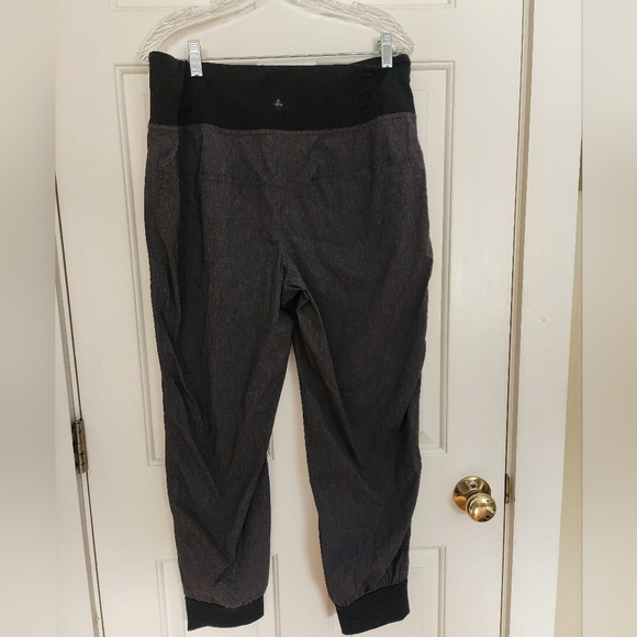 Prana summit joggers charcoal gray size xl athleisure outdoors active - Picture 7 of 13